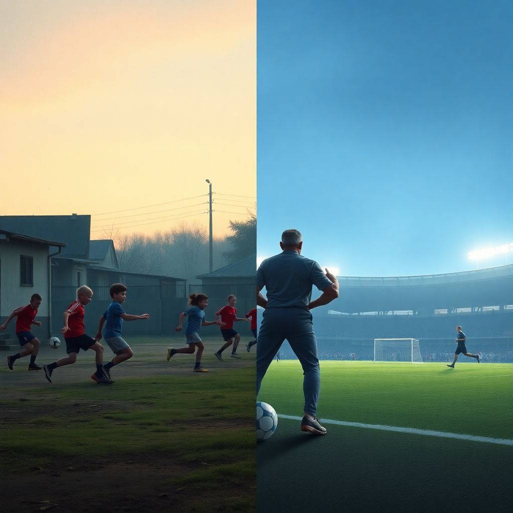 Футбол вчера и сегодня: сравнение игровых ценностей и изменений в игре