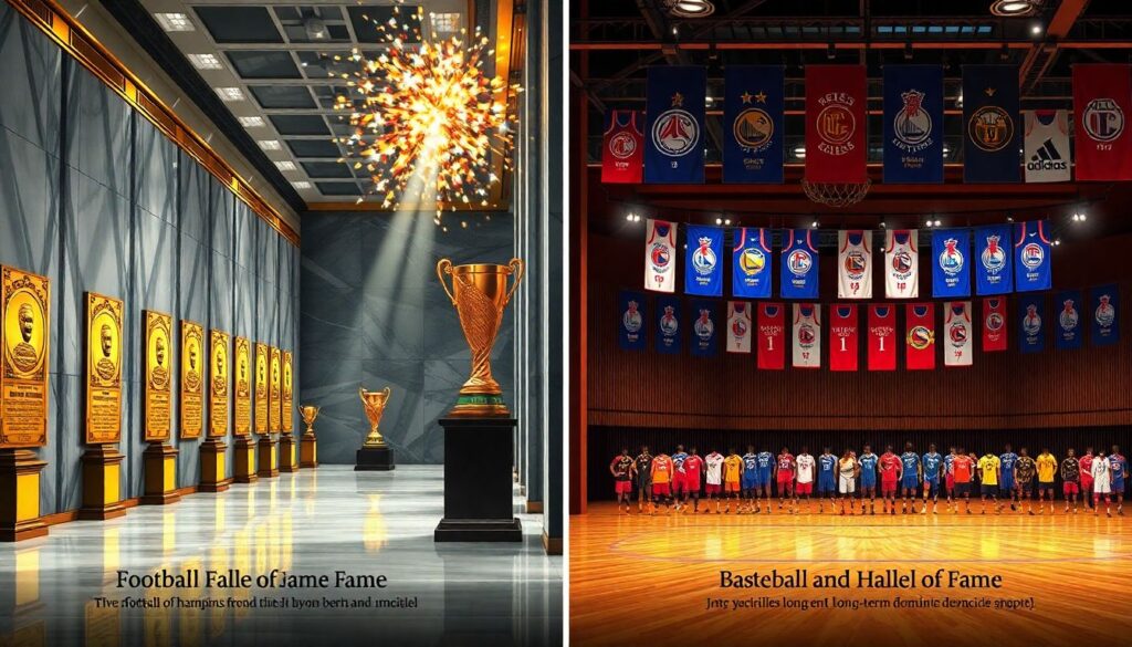 Залы славы и их легендарные составы по годам - иллюстрация