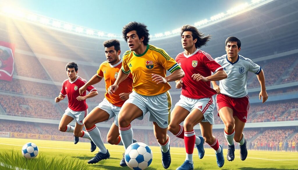 История легендарных форвардов эпохи 60–80-х: влияние на современный стиль атакующей игры - иллюстрация