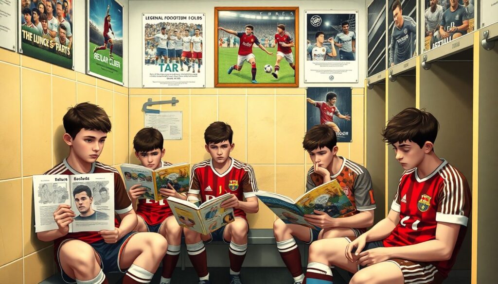 Клубные иконы и их маршруты к зала славы: путь от дебюта до легенды - иллюстрация