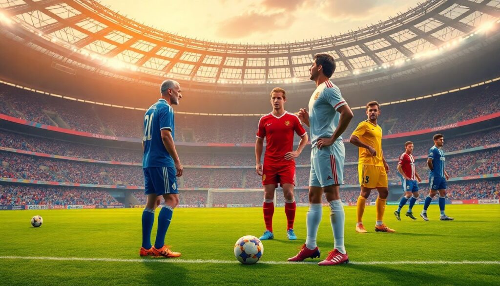 Современные герои, вдохновленные прошлым: связь поколений в футболе - иллюстрация