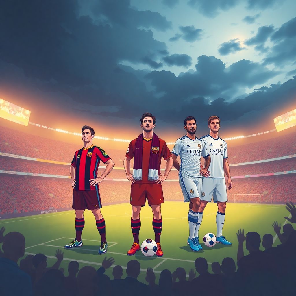 Клубные иконы эпохи безвременья и их влияние на мировую футбольную арену