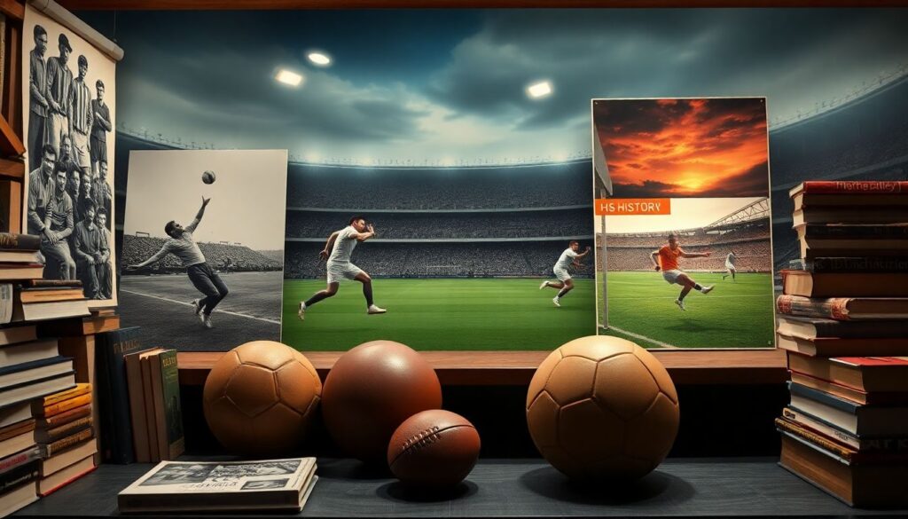 Футбол вчера и сегодня: сравнение игровых ценностей - иллюстрация