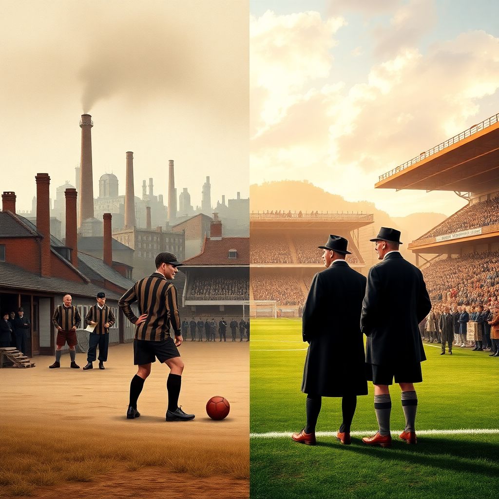 Футбол вчера и сегодня: хроники развития лиг и клубов и эволюция игры