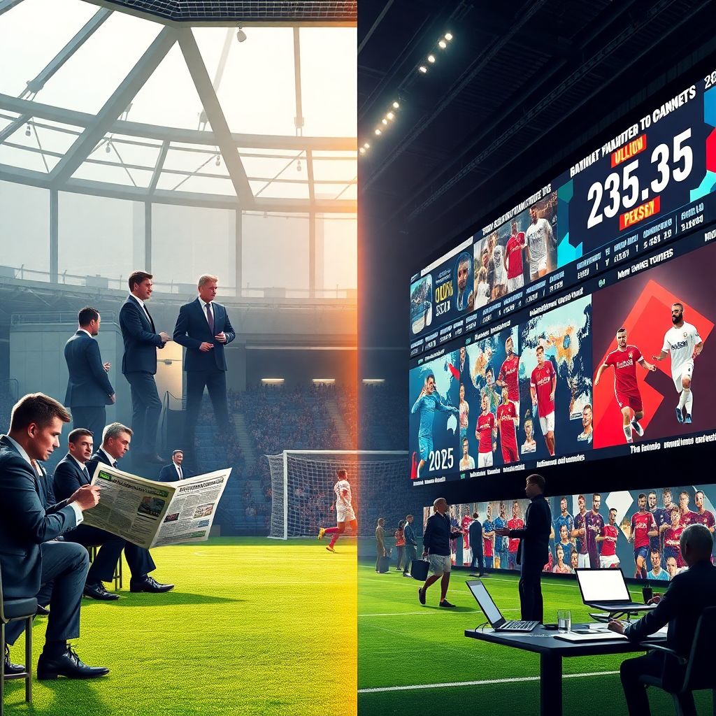 Футбол вчера и сегодня: хроники трансферной эпохи и ее героев