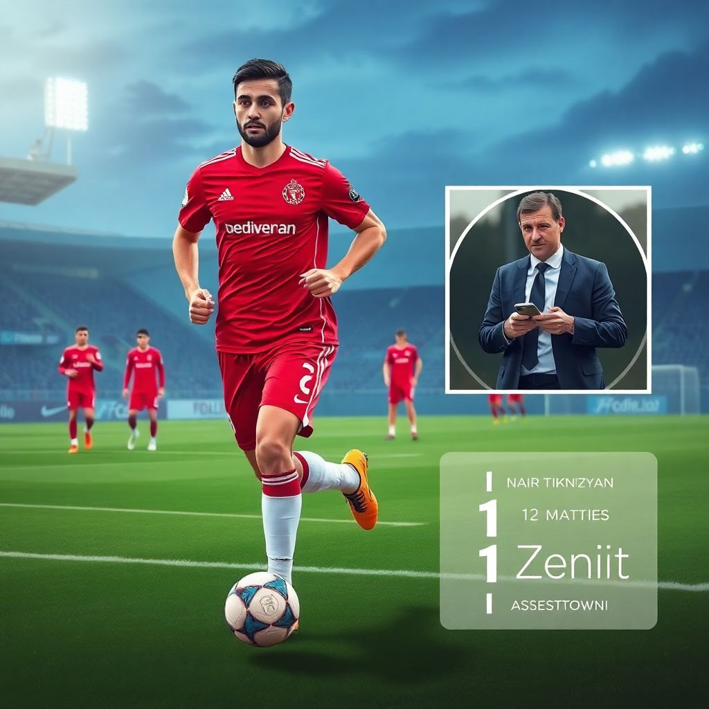 Агент Наира Тикнизяна опроверг слухи о предложении игрока Зениту