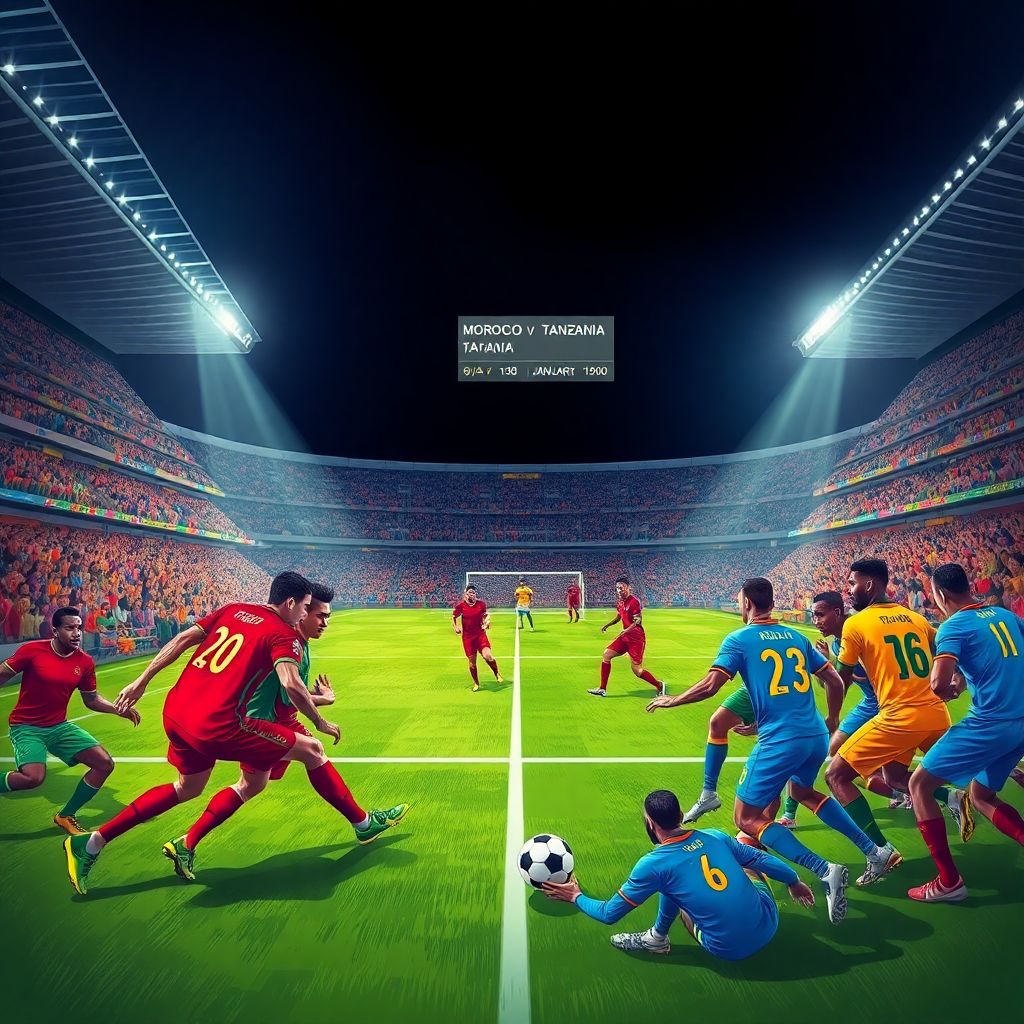 Марокко – Танзания: где смотреть онлайн прямую трансляцию матча 4 января