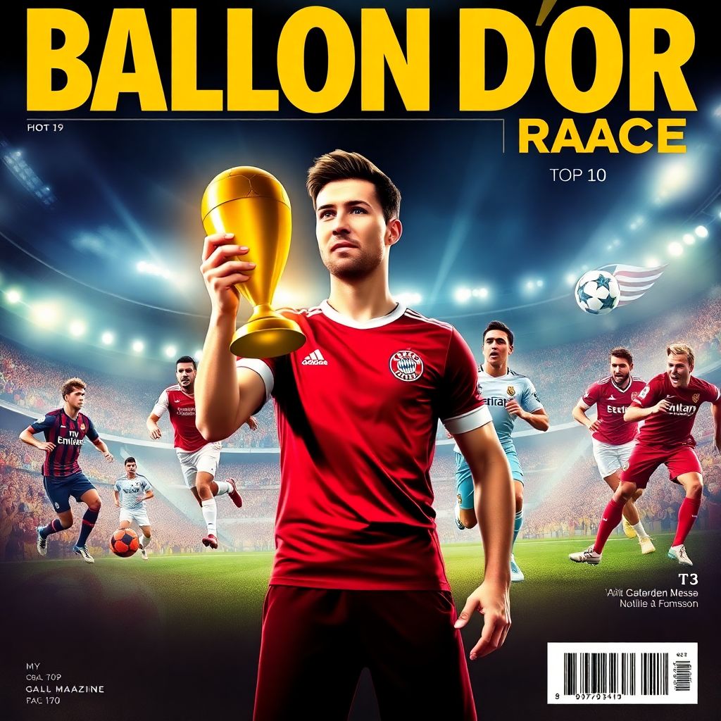 Золотой мяч 2024: Гарри Кейн – главный фаворит по версии goal